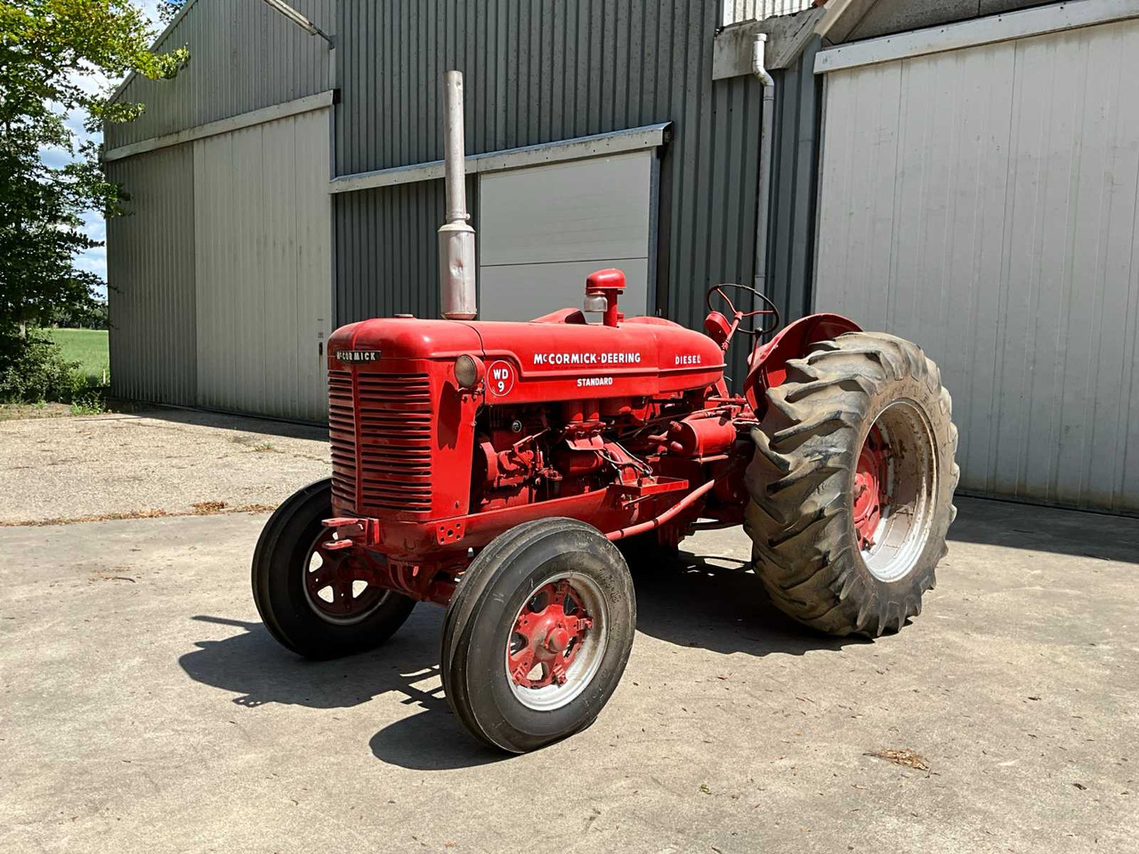 Tracteur agricole Mc cormick deering WD-9