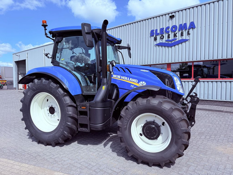 Tracteur agricole New Holland T6.180 AC Fronthef,