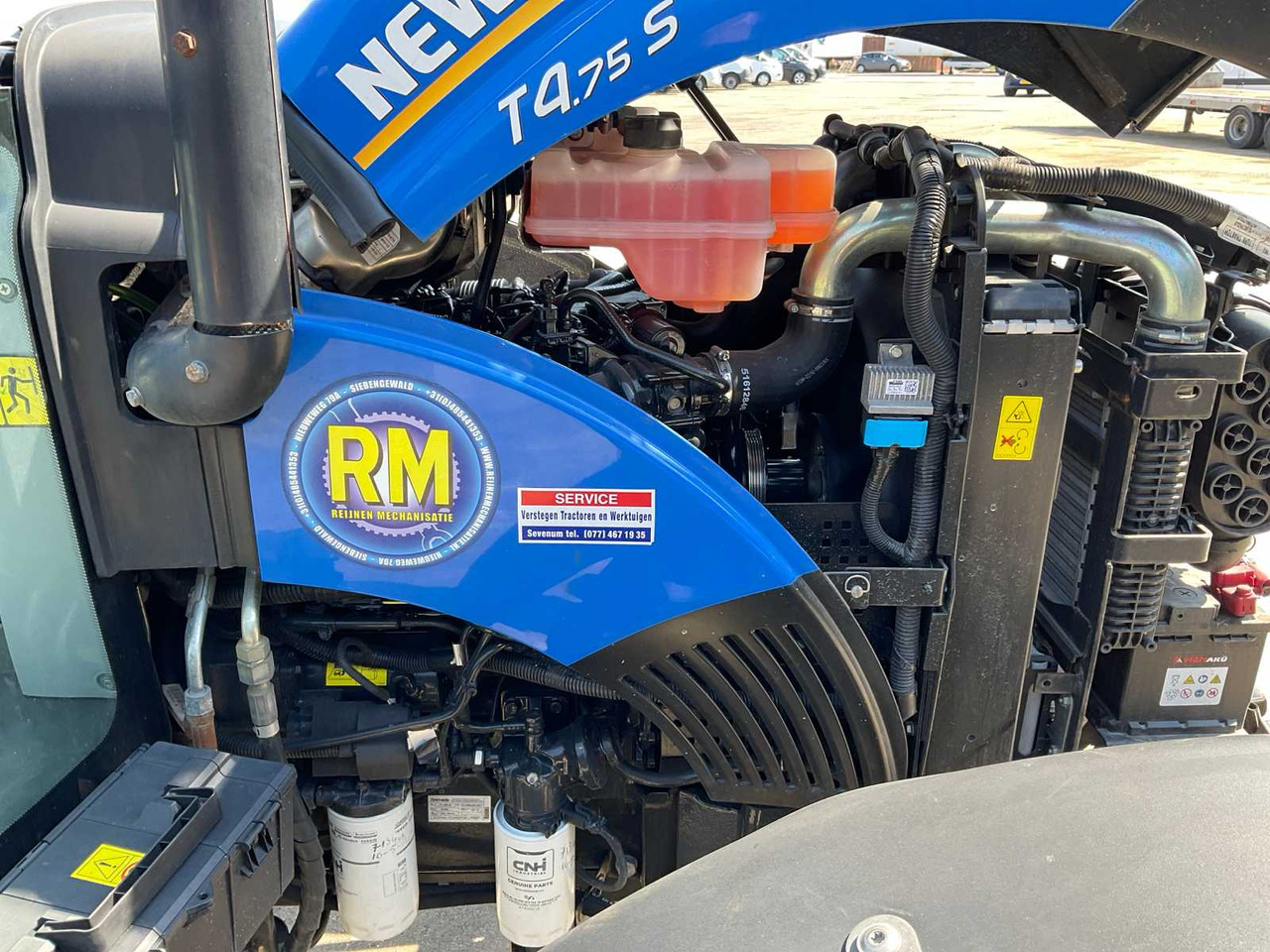 Tracteur agricole New holland T4.75 S