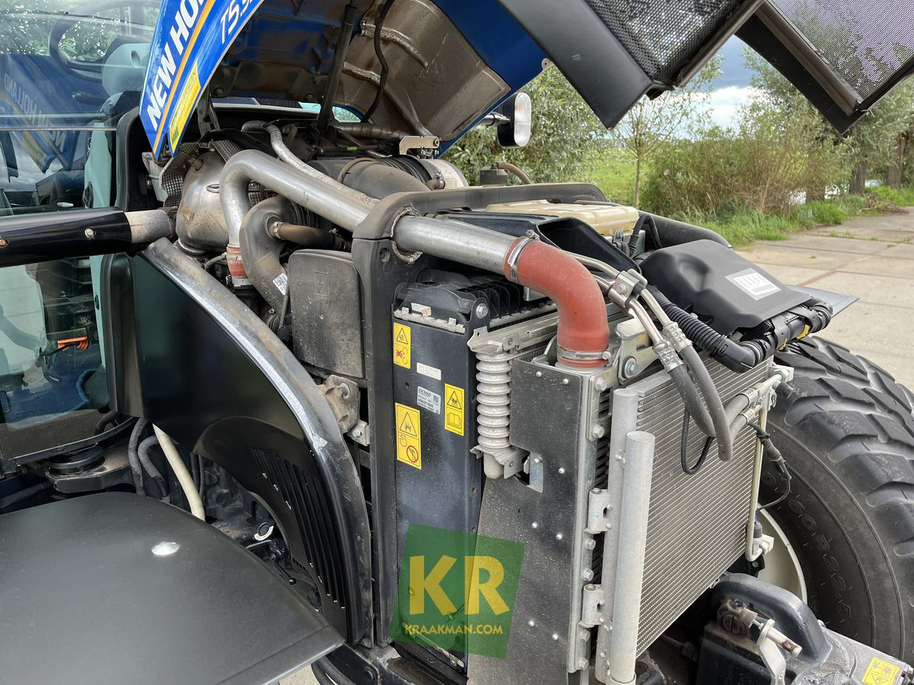 Tracteur agricole T5.95 New Holland