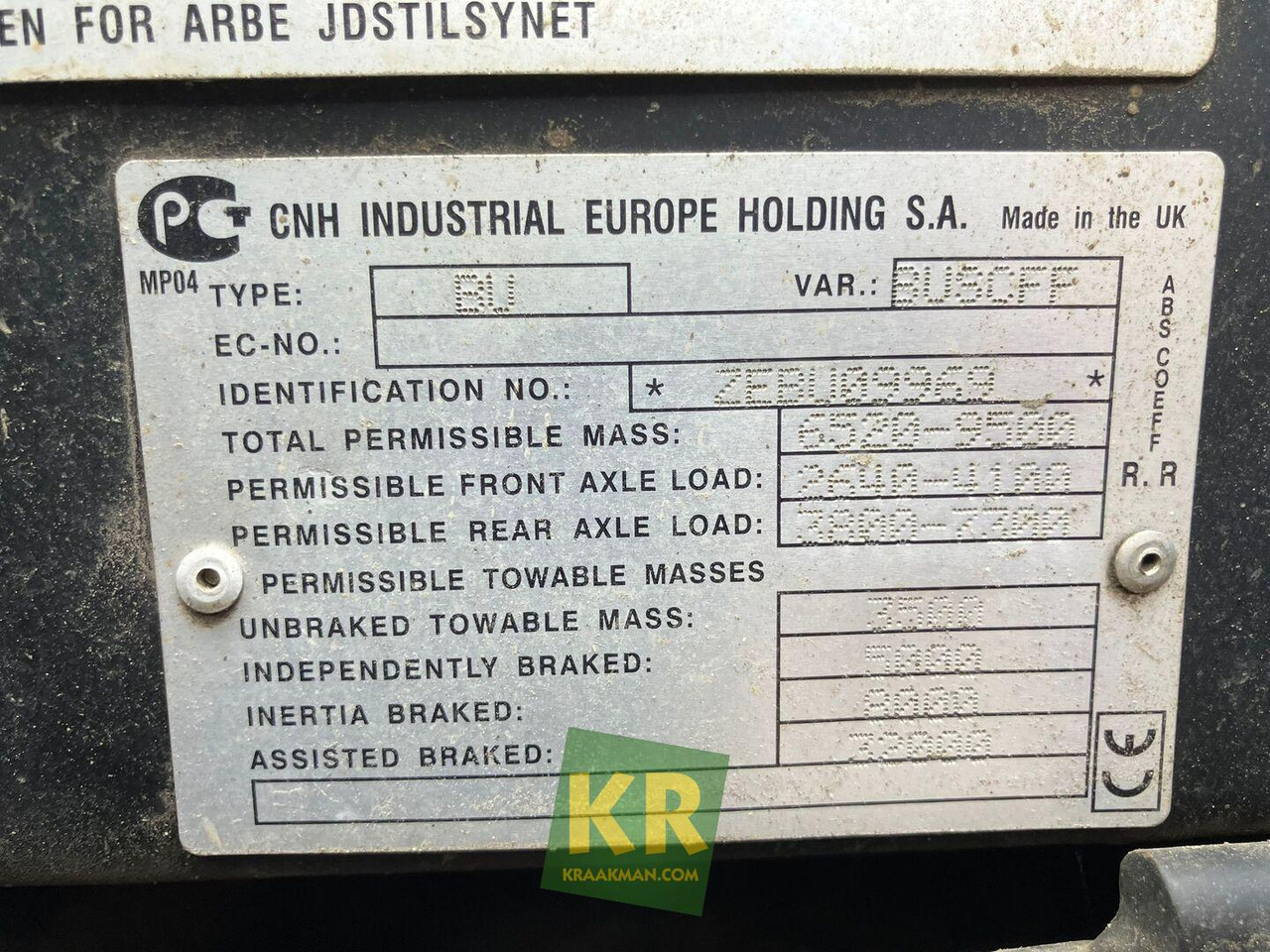 Tracteur agricole T6.160 New Holland