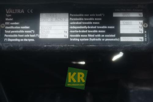 Tracteur agricole Valtra Overig