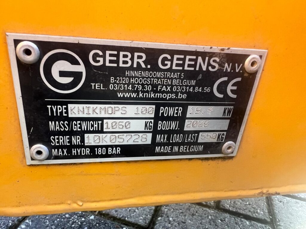 Valet de ferme KNIKMOPS 100 miniloader