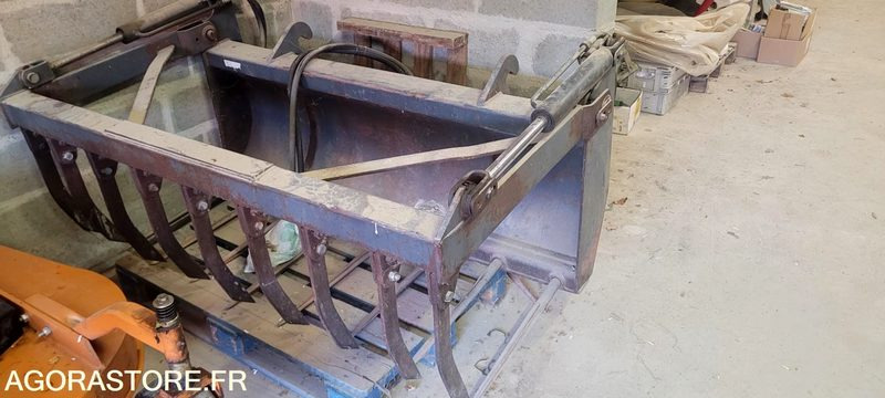 Machine agricole fourche à fumier Faucheux 1m65