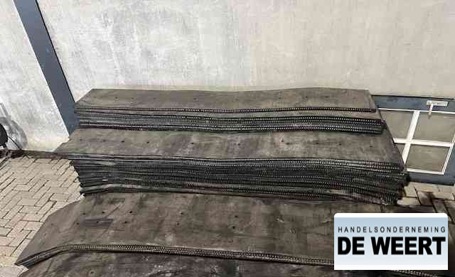 Machine agricole rubber strip , slijt rubber , rubber tbv schuif