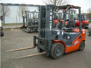 Chariot élévateur Heli CPQD 25, Triplex Freihub Seitenschieber