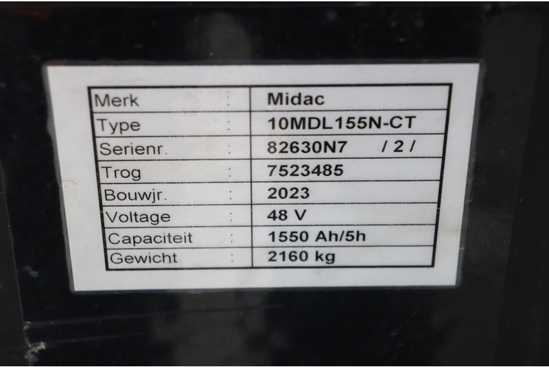 Chariot élévateur électrique Montini MR6