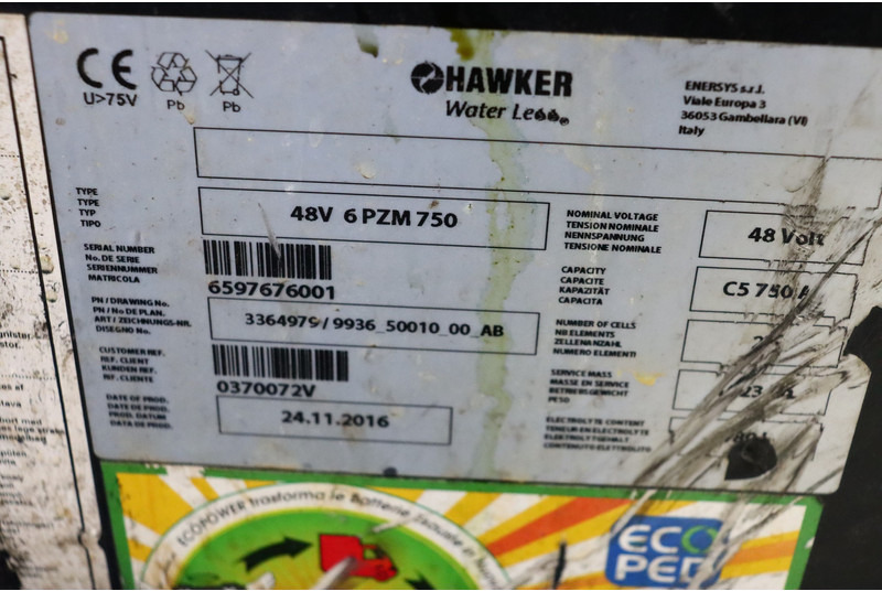 Chariot élévateur électrique Toyota 8FBE16T