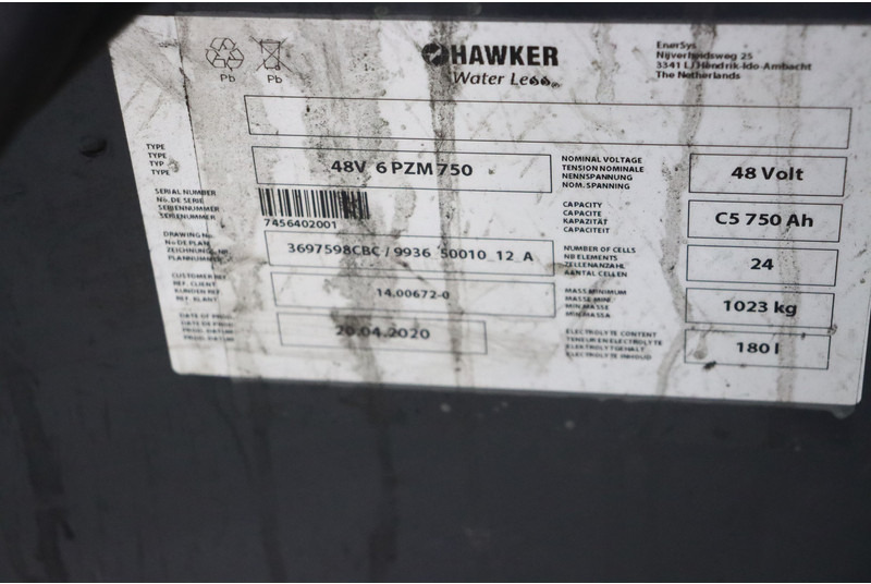 Chariot élévateur électrique UniCarriers JAG2N1L18Q