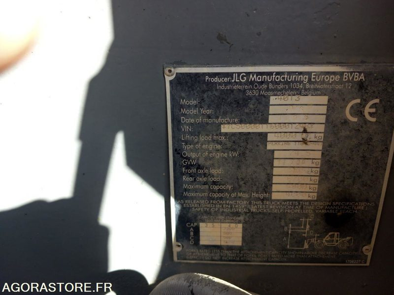Chariot télescopique Chariot télescopique JLG 4013