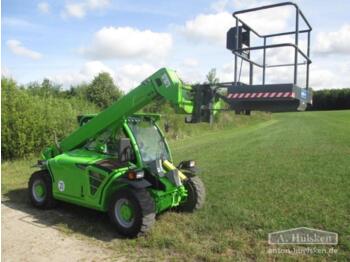 Chariot télescopique Merlo p27.6 + arbeitsbühne