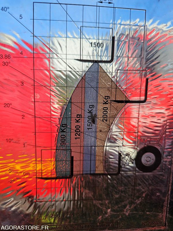 Chariot télescopique TRANSPALETTE MANITOU BT420