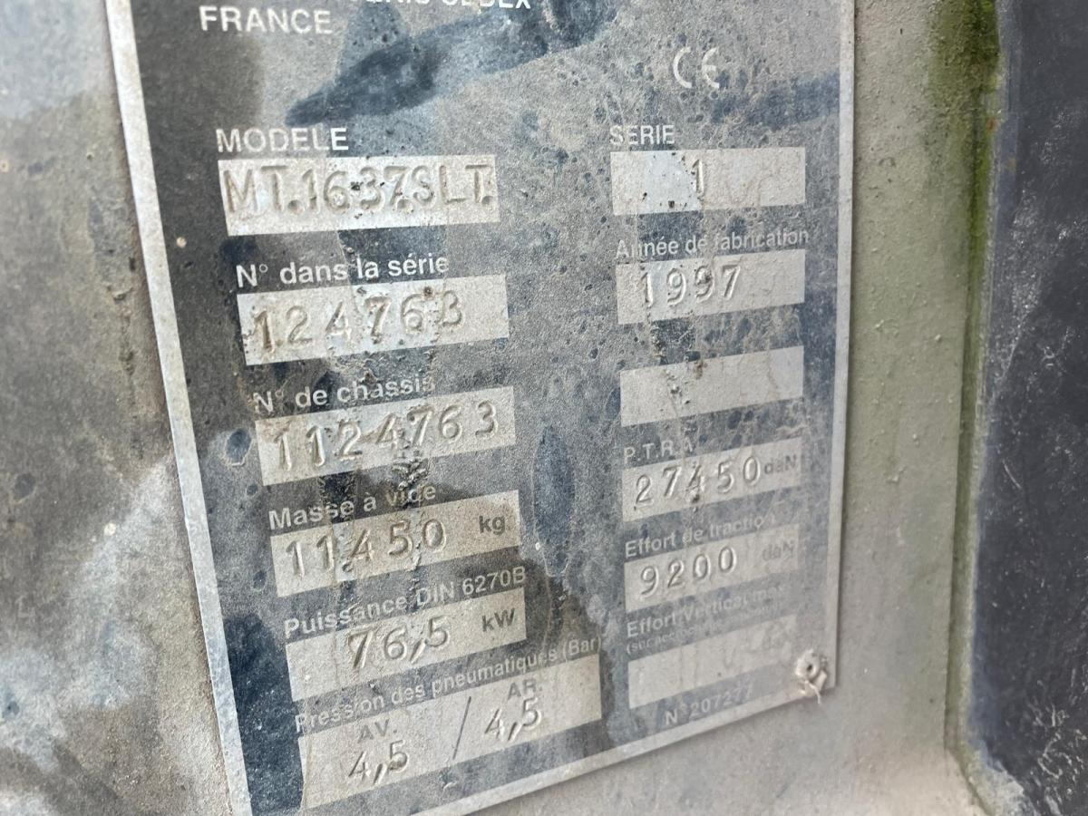 Chariot tout terrain Manitou MT1637 SL