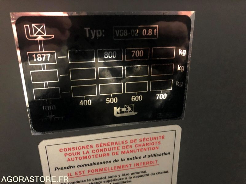 Gerbeur Gerbeur à plateforme élevable