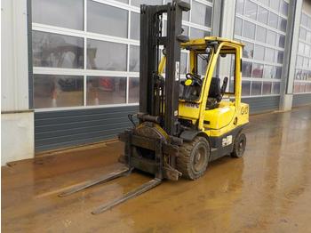 Chariot élévateur Hyster Diesel Forklift, 3 Stage Free Lift Mast, Hydraulic Rotating Fork Frame, Forks: photos 1