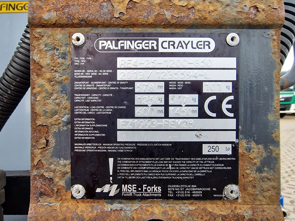 Chariot embarqué Palfinger F3 151 Pro: photos 18