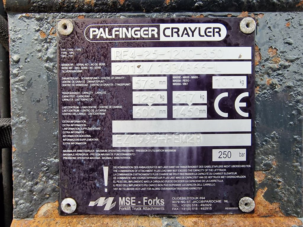 Chariot embarqué Palfinger F3 151 (k4) / Mitnahmestapler: photos 14