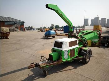 Broyeur de végétaux Green Mech LTD Single Axle Wood Chipper