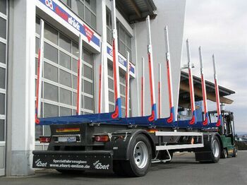 Camion grumier Ebert KHA 18 Kurzholz-Anhänger NEU