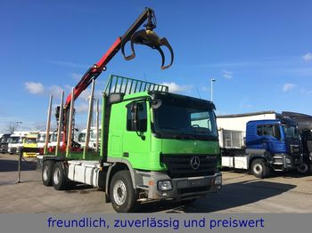 Camion grumier Mercedes-Benz * ACTROS 2655 * PALFINGER KRAN *