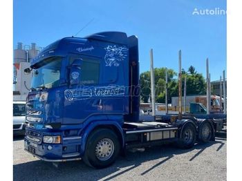 Camion grumier SCANIA R 520 Rönkszállító
