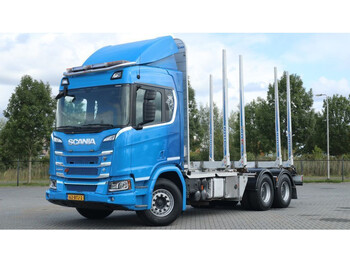 Camion grumier Scania R650 V8 NGS 6X4 EURO 6 RETARDER FULL STEEL HYDRAULICS