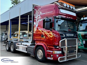 Leasing Scania R730 V8 Euro 6, 6x4, Retarder, Topline, Craneframe, Bullbar, Truckcenter Apeldoorn - camion grumier
