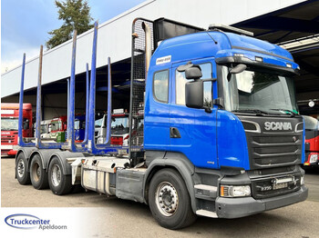 Remorque forestière Scania R730 V8 8x4 big axles, Retarder, Truckcenter Apeldoorn: photos 1