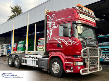 Remorque forestière Scania R730 V8 Euro 6, 6x4, Retarder, Craneframe, Bullbar, Topline, Truckcenter Apeldoorn: photos 1