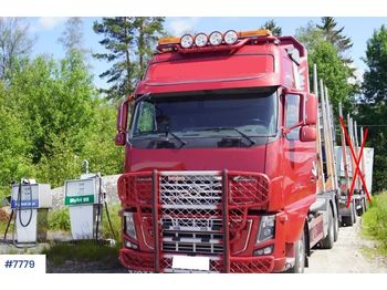 Remorque forestière, Camion Volvo FH16: photos 1