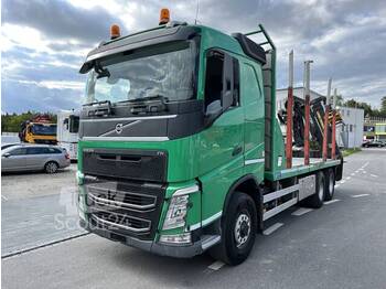 Remorque forestière, Camion grue Volvo - FH500 X-Track: photos 1