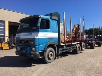 Remorque forestière, Camion pour transport de bois Volvo FH 12.460 6x2/Holztransporter mit Penz 9200H: photos 1