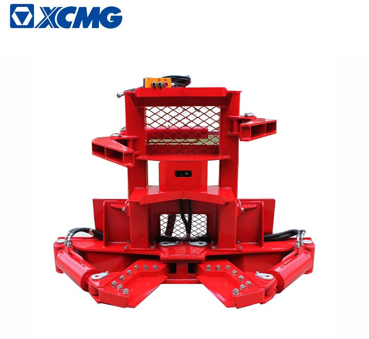 Tête d'abattage XCMG official X0512 hydraulic tree shear for skid steer wheel loader: photos 9