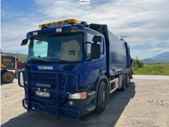 Benne à ordures ménagères SCANIA P