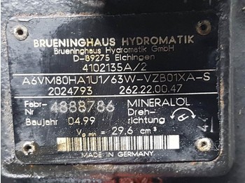 Hydraulique Ahlmann AL75-Brueninghaus A6VM80HA1U1/63W-Drive motor: photos 4