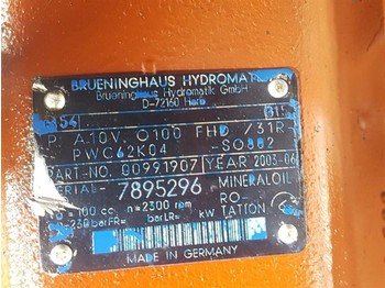 Hydraulique Brueninghaus Hydromatik P A10VO100FHD/31R-R910991907-Load sensing pump: photos 4