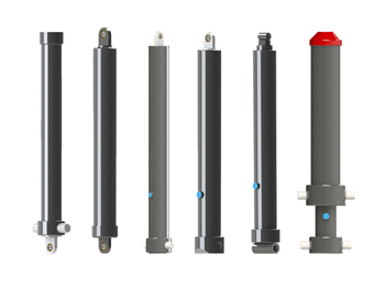 Hydraulique pour Semi-remorque benne neuf CNC Telescopic Cylinder: photos 1