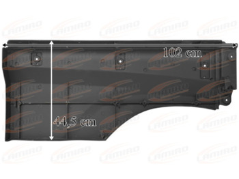 Aile pour Camion neuf DAF 106XF 2013- MUDGUARD EXTENSION LEFT INT. DAF 106XF 2013- MUDGUARD EXTENSION LEFT INT.: photos 2