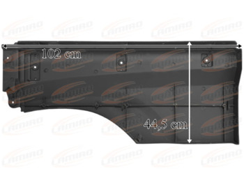 Aile pour Camion neuf DAF 106XF 2013- MUDGUARD EXTENSION RIGHT INT. DAF 106XF 2013- MUDGUARD EXTENSION RIGHT INT.: photos 2