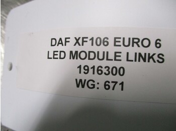Lumière/ Éclairage DAF 1916300 LED MODULE LINKS EURO 6: photos 2
