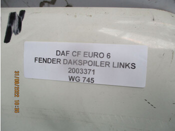 Cabine et intérieur pour Camion DAF 2003371 SPOILER DEEL CF EURO 6: photos 4