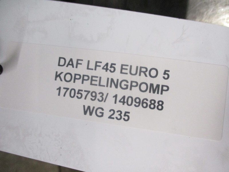 Embrayage et pièces pour Camion DAF LF45 1705793/ 1409688 KOPPELINGSPOMP EURO 5: photos 2