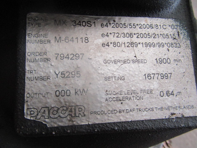 Moteur et pièces pour Camion DAF XF 105 460 (MX340SI) VISCUSS FAN COMPLETE P/NO 1742083: photos 4
