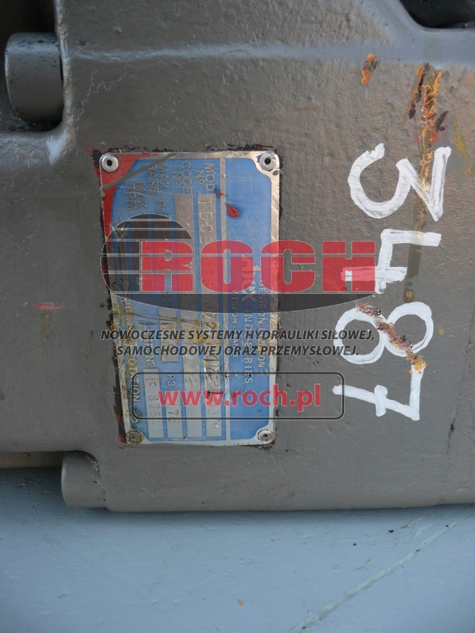 Pompe hydraulique pour Engins de chantier DENISON TDCB038022002200A1 01467387: photos 2