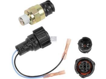 Système électrique pour Camion neuf DT Spare Parts 2.27015 Pressure switch, with adapter cable M16 x 1,5, SPmin: 3,9 bar, SPmax: 4,5 bar, 2 poles: photos 1