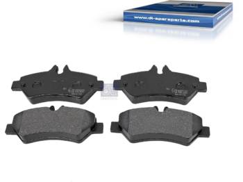 Plaquettes de frein pour Voiture neuf DT Spare Parts 4.91900SP Disc brake pad kit, without accessories W: 136,8 mm, S: 19 mm, H: 63 mm: photos 1