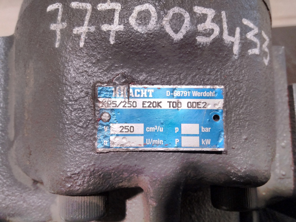 Pompe hydraulique pour Engins de chantier Kracht KP5/250 E20K T00 0DE2 -: photos 6