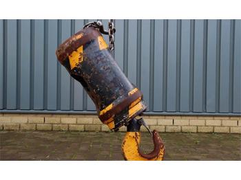 Pièces de rechange Liebherr HOOKBLOCK 6t 6t, Ø 17 mm