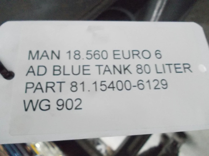 Réservoir de carburant pour Camion MAN 81.15400-6129 AD BLUE TANK EURO 6: photos 16
