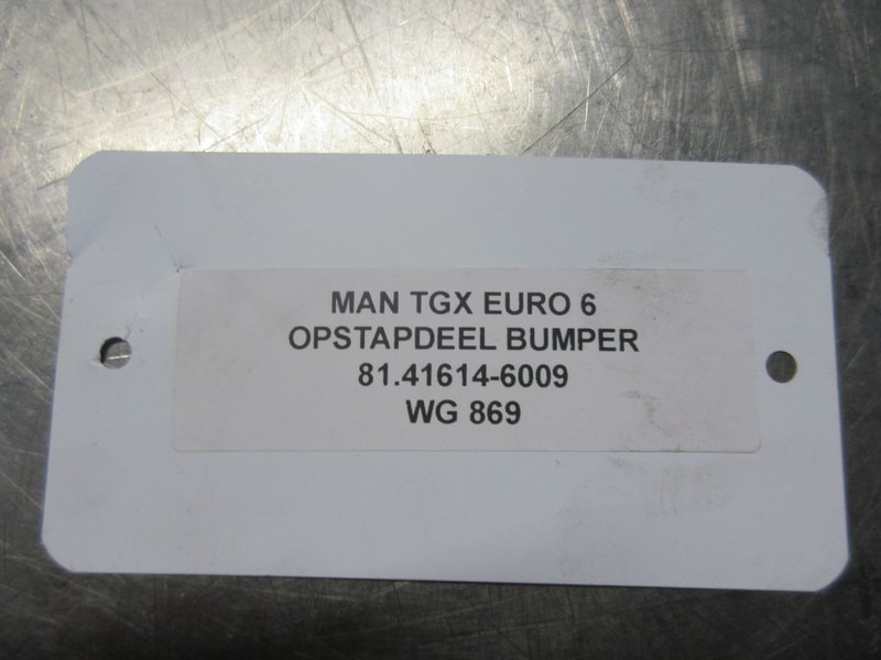 Cabine et intérieur pour Camion MAN TGX 81.41614-6009 MIDDENDEEL BUMPER EURO 6 NIEUW! & GEBRUIK !!!: photos 5